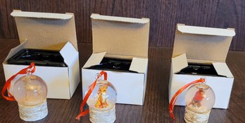 Miniature Snow Globe Ornaments