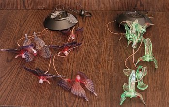 2 Different Solor Chimes