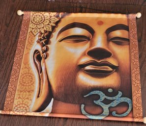 Golden Buddha Mandala Meditation Banner
