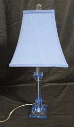 Lucite Mid Century Table Lamp