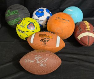 Group Of Sports Balls