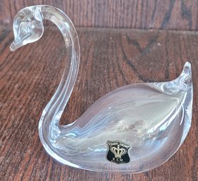 Swan Made In Sweden By E&R Golden Crown