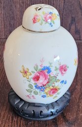 Vintage Anjou Floral Design Potpourri Jar/container
