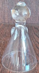Vintage Clear Glass Angel