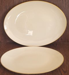 2 Lenox Olympia Platters
