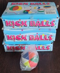 3 Boxes Of Kick Balls