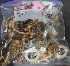Gallon Bag Of Mixed Jewelry