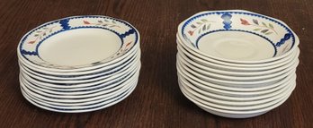 Adams Lancaster Bread Plates & Fruit Bowls