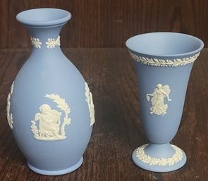 2 Small Vintage Wedgewood Vases