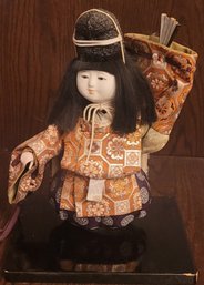 Collectible Vintage Kimekomi Doll