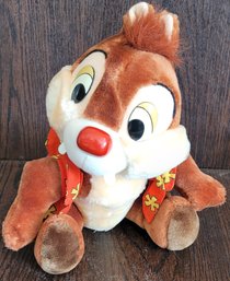 Vintage Disney Plush Dale Chipmunk Hawaiian Floral Shirt 10'