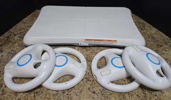 Nintendo Wii Balance Board & Steering Wheels