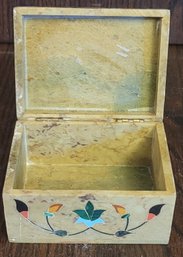 Marble Inlay Trinket Box