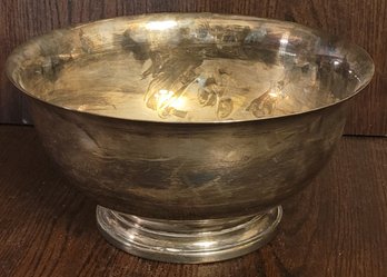 Vintage Large Silver Plated Bowl