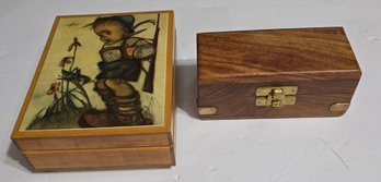 Wooden Trinket Boxes