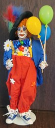 1970's-1980's Danbury Twinkles The Circus Porcelain Clown Doll