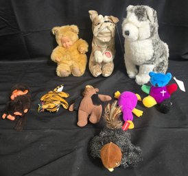 Small Group Of Stuffed Animals