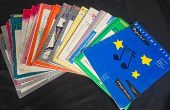 Group Of Piano Books