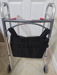 Drive Medical Deluxe Folding Walker.