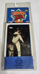 Factory-sealed 1989 Topps Baseball Talk Collection Soundcards Set