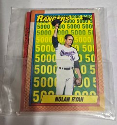 Collection Of Nolan Ryan Baseball Cards