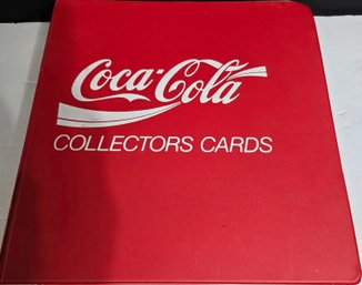 Large Collection Of Coca Cola Trading Cards In Binder
