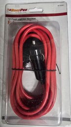 Road Pro 12Ft Lighter Socket Extention Cord