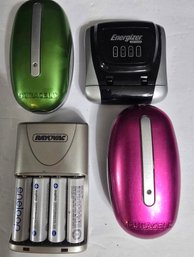Collection Of Consumer Battery Chargers