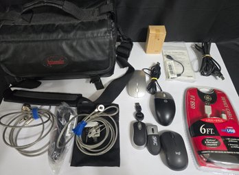 Carry Bag With Computer Accessories