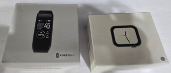 KoreTrak Pro Fitneds Tracker & A Generic Smart Watch