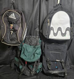 Group Of Back Packs