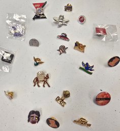 Collection Of Vintage Lapel Pins And More