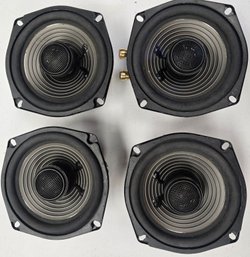 Set Of 4 Coaxial Car Speakers,