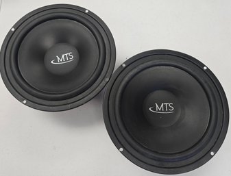 Pair Of MTS Millennium Theater System 8' Subwoofer Drivers
