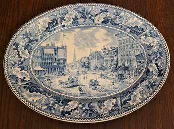 Johnson Brothers Historic America Barnum's Museum Platter