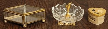Trinket Boxes And Ring Holder