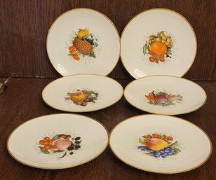 Lot Of 6 Winterling Bavaria Salad Plates