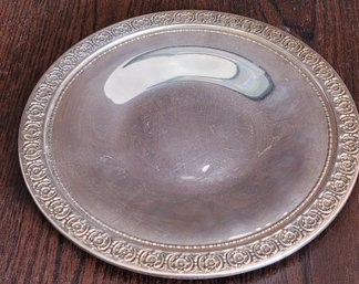 Silver Plated Plate