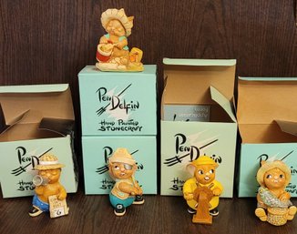 Pendelfin Rabbits On The Beach