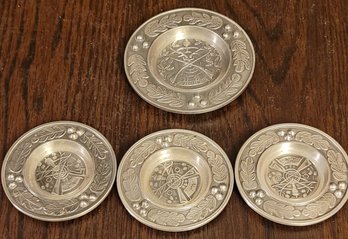 Small Pewter Plates