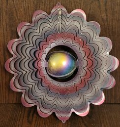 Gazing Ball Wind Spinner