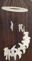 Porcelain Dove Wind Chime