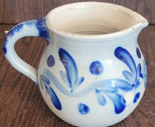 Glazed Pottery Pitcher