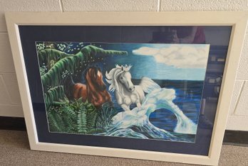 Original Artwork Titled 'Where The Lands Meets The Sea'