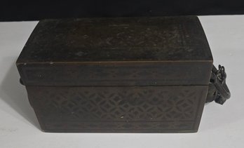Vintage Brass Betel Nut Box