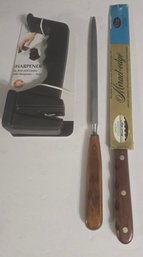 Vintage Kitchen Knife & Steel