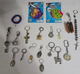 Collection Of Keychains