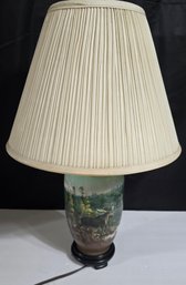 Vintage Porcelain Table Lamp