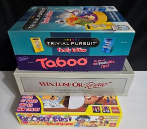 Collection Of Family Board Games
