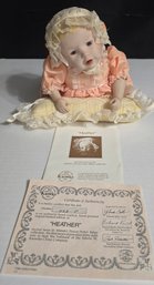 'Heather' Porcelain Baby Doll
